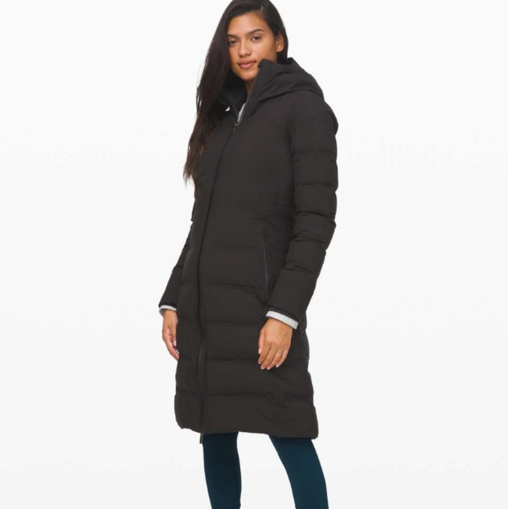 Lululemon Sleet Street Long Jacket Black